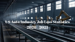 US Auto industry job loss statistics 2025