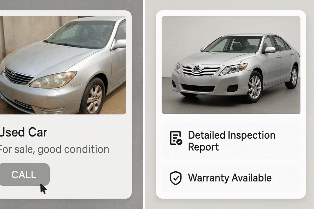 jiji cars abuja risks vs online dealers