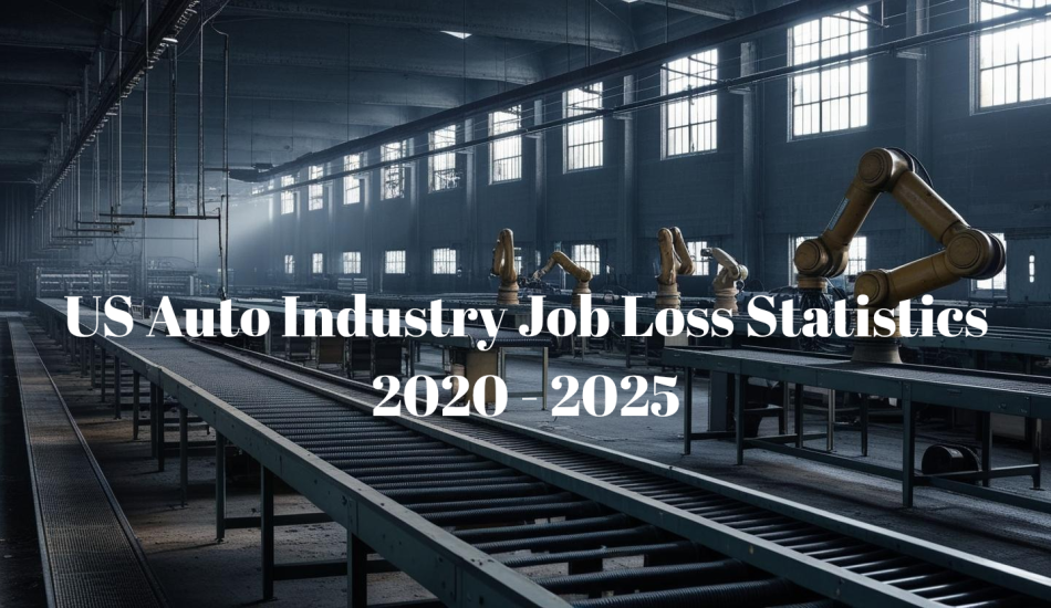 US Auto industry job loss statistics 2025