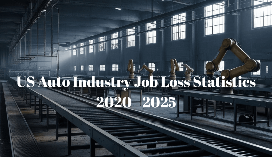 US Auto industry job loss statistics 2025